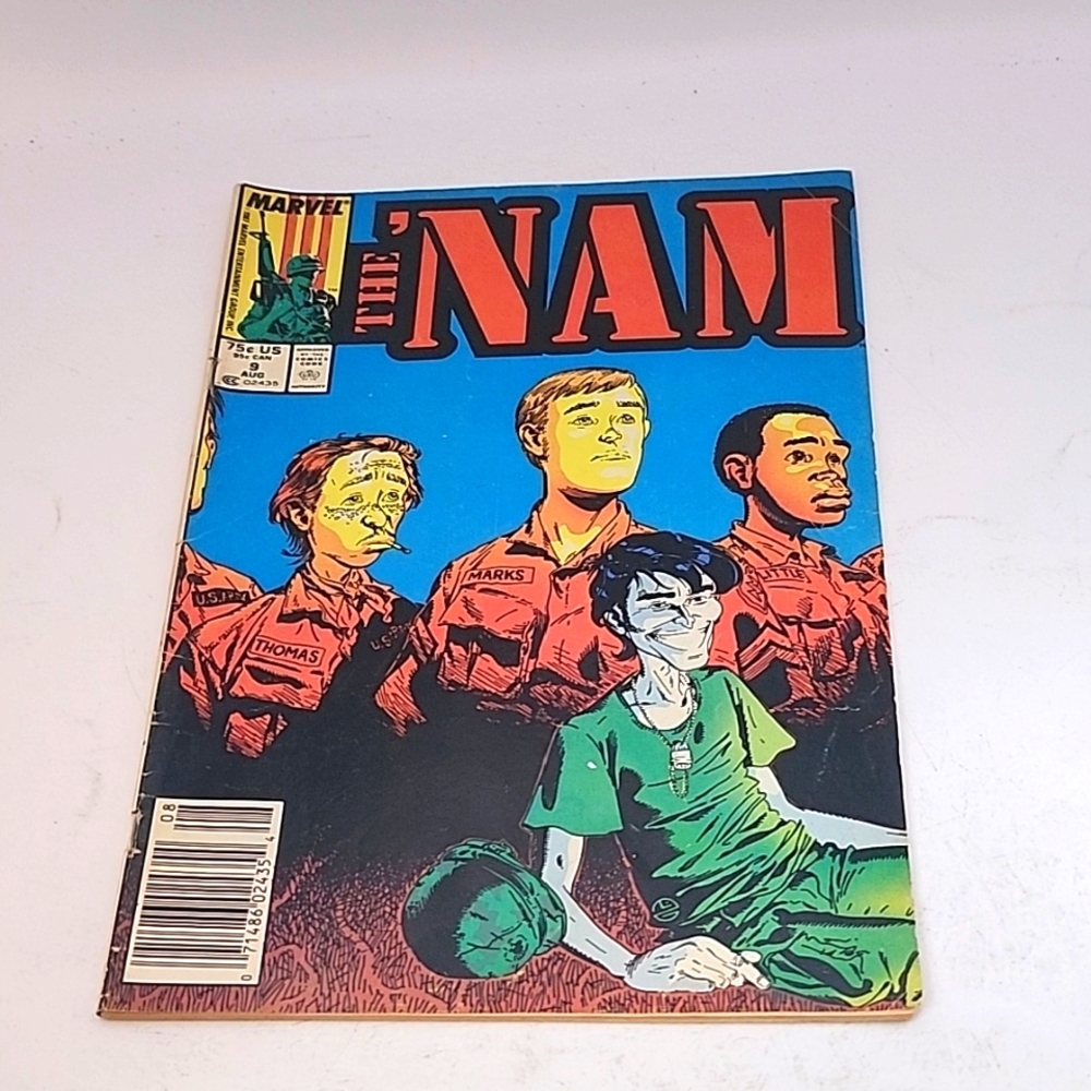 Vintage 1987 Marvel Comic The 'Nam #9